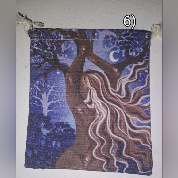 Art Printed Drawstring Bag - Picture 9 of 16